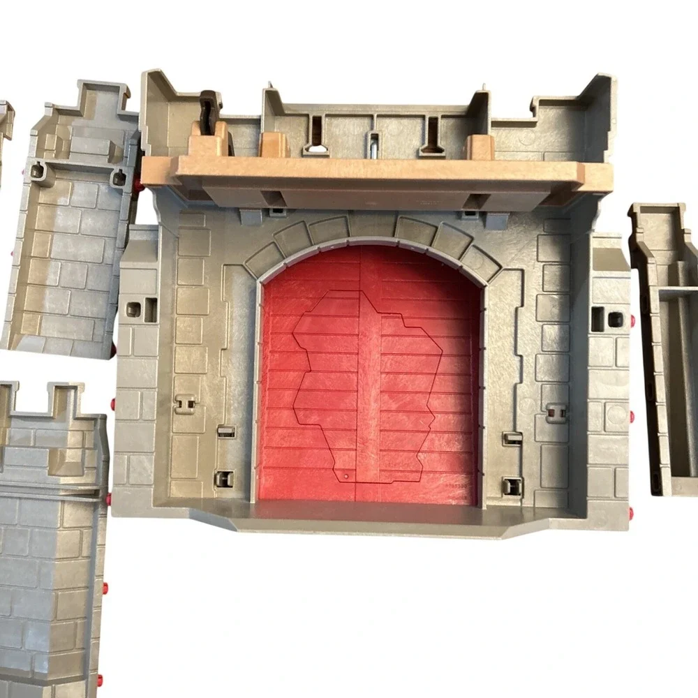 Playmobil Hawks Knight Castle #6001 Incomplete Extra Parts Turret Gate